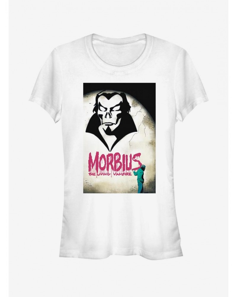 Marvel Morbius Paint Cover Girls T-Shirt $6.18 T-Shirts