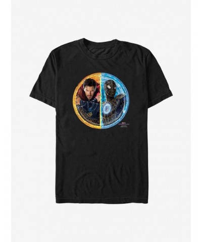 Marvel Spider-Man: No Way Home Spidey Doctor Strange Circle T-Shirt $7.27 T-Shirts
