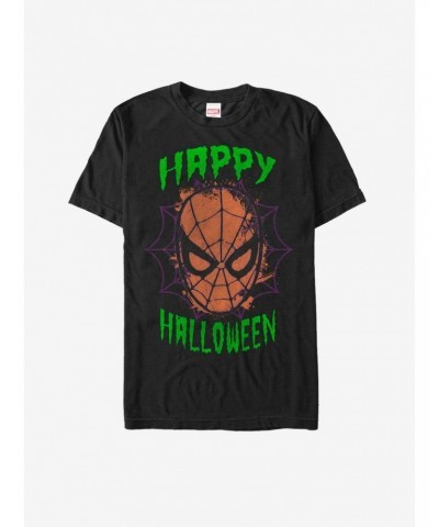 Marvel Happy Halloween Spider-Man T-Shirt $9.37 T-Shirts