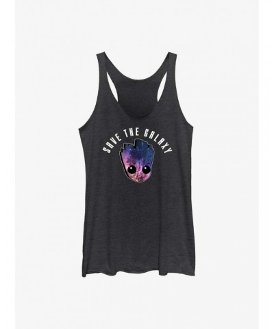 Marvel Guardians of the Galaxy Earth Day Groot Save The Galaxy Girls Tank $7.87 Tanks