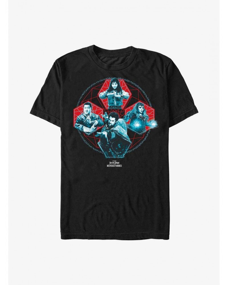 Marvel Doctor Strange In The Multiverse Of Madness Squad T-Shirt $8.99 T-Shirts