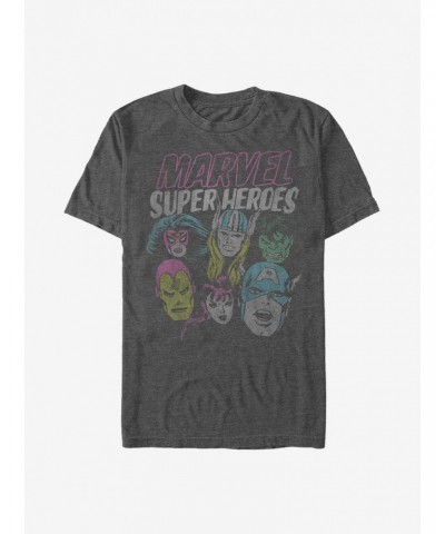 Marvel Avengers Grunge Heroes T-Shirt $7.84 T-Shirts
