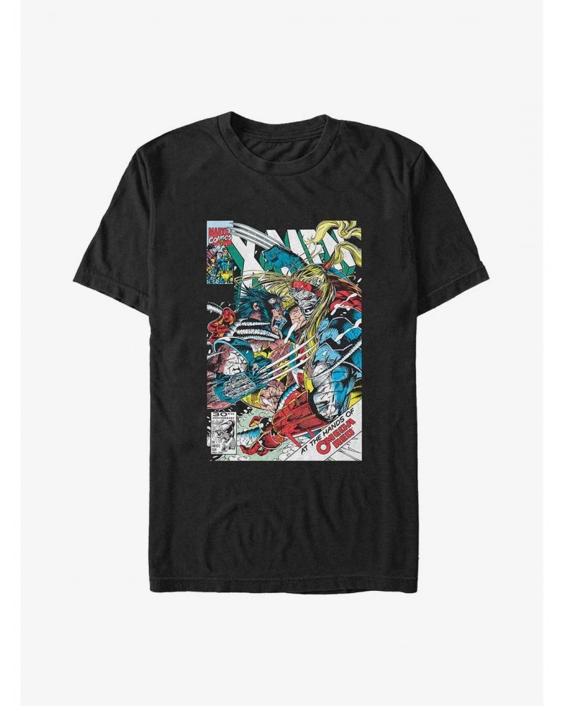 Marvel X-Men Omega Red Battle Poster Big & Tall T-Shirt $8.13 T-Shirts