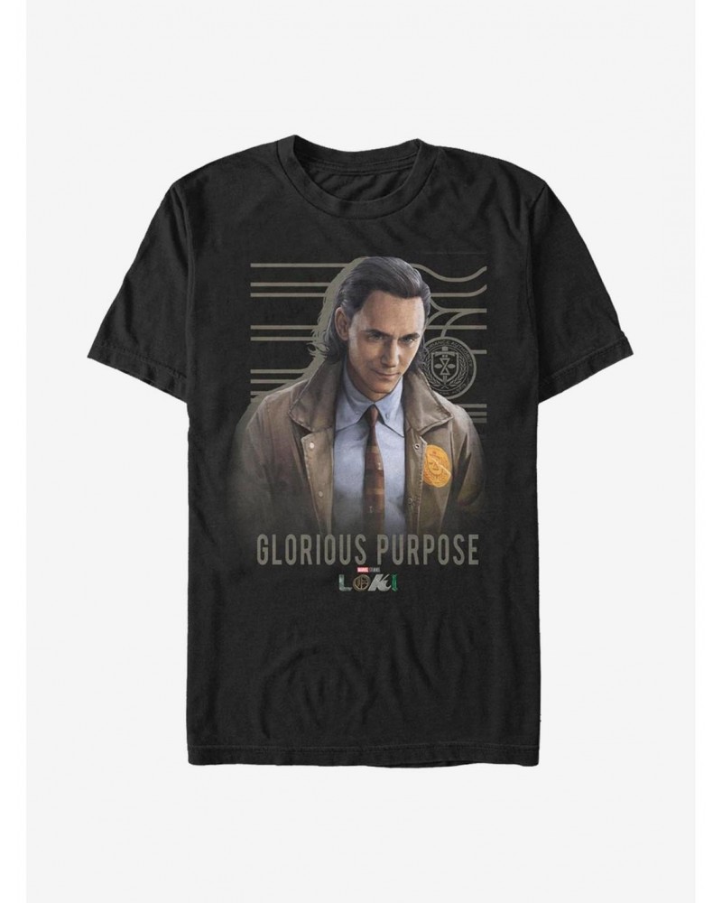 Marvel Loki Glorious Purpose T-Shirt $6.50 T-Shirts