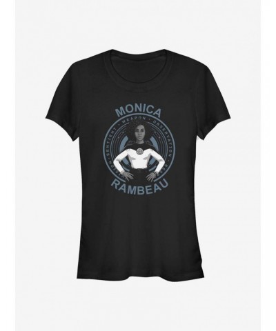 Marvel WandaVision Heroic Rambeau Girls T-Shirt $6.77 T-Shirts