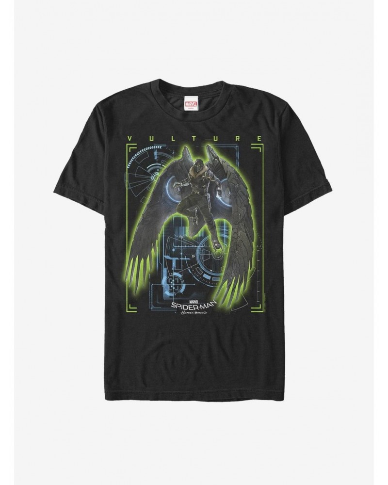 Marvel Spider-Man Homecoming Vulture Schematics T-Shirt $8.99 T-Shirts