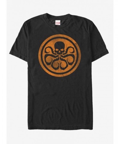 Marvel Avengers Hydra Orange T-Shirt $6.69 T-Shirts