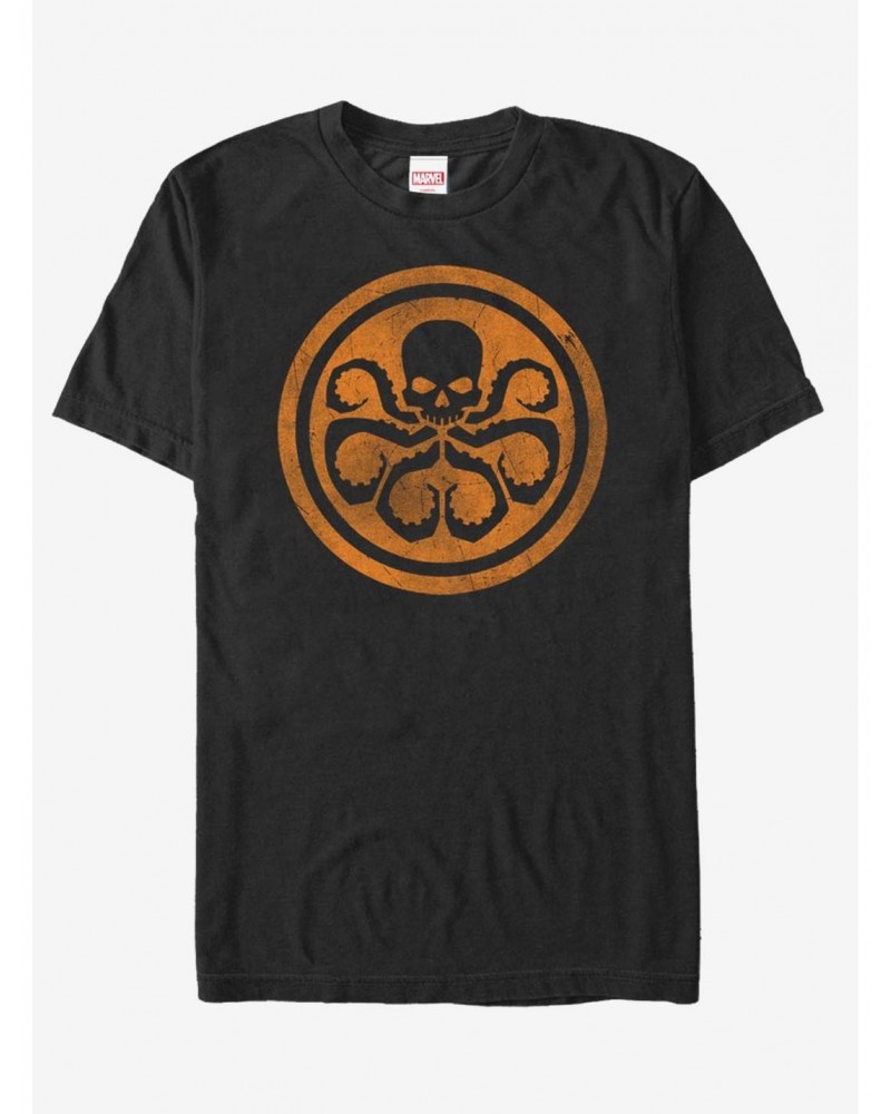 Marvel Avengers Hydra Orange T-Shirt $6.69 T-Shirts