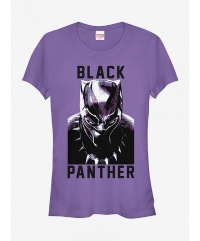 Marvel Black Panther 2018 Portrait Girls T-Shirt $6.97 T-Shirts