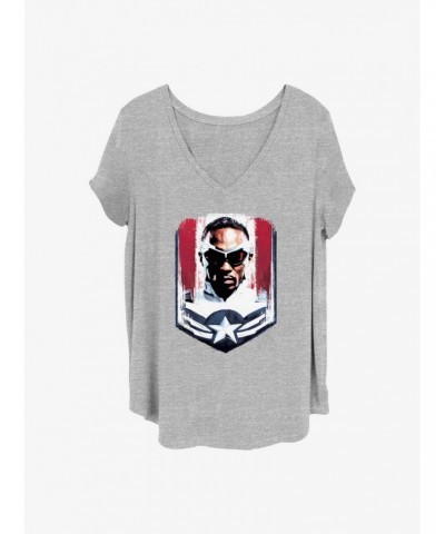 Marvel The Falcon and the Winter Soldier Take On The Mantel Girls T-Shirt Plus Size $6.94 T-Shirts