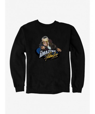 Stan Lee Universe The Amazing Stan Lee Thwip! Sweatshirt $14.17 Sweatshirts