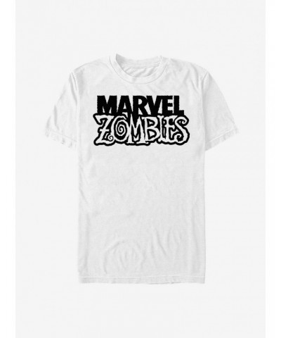 Marvel Zombies Zombies Of Marvel Logo T-Shirt $9.56 T-Shirts