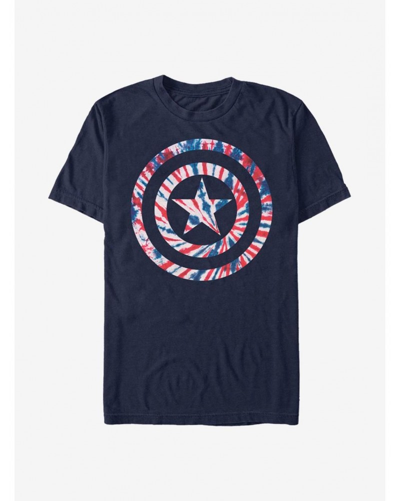 Marvel Captain America Tie-Dye T-Shirt $8.41 T-Shirts