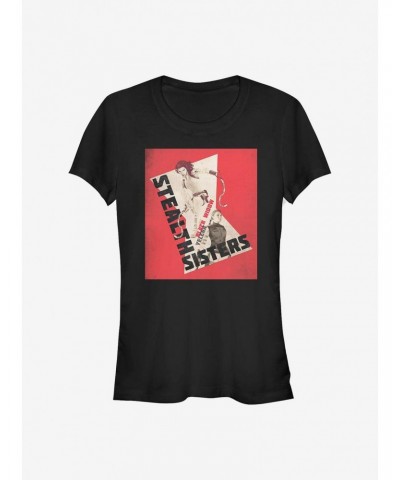 Marvel Black Widow Spy Sisters Girls T-Shirt $6.77 T-Shirts