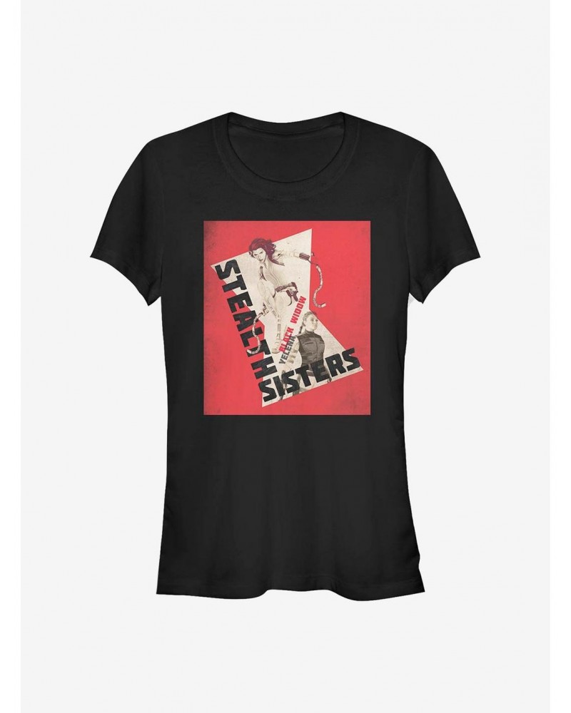 Marvel Black Widow Spy Sisters Girls T-Shirt $6.77 T-Shirts