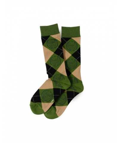 Marvel I Am Groot Argyle Green Men's Socks $8.36 Socks
