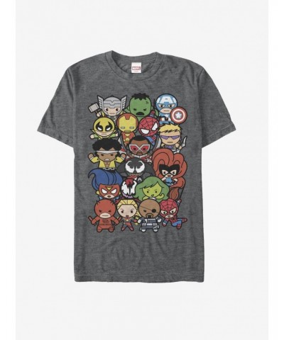 Marvel Kawaii Hero Shot T-Shirt $8.80 T-Shirts