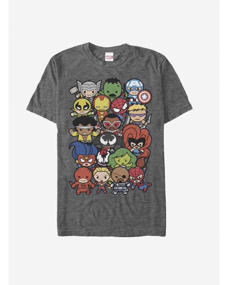 Marvel Kawaii Hero Shot T-Shirt $8.80 T-Shirts