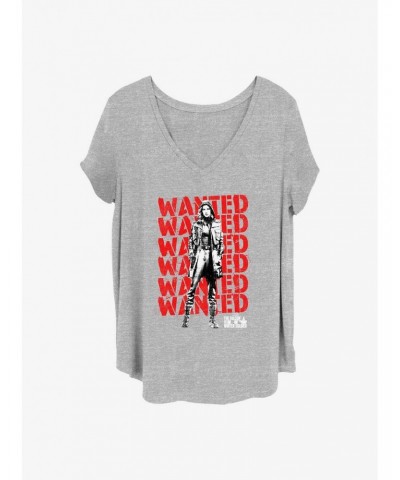 Marvel The Falcon and the Winter Soldier Wanted Girls T-Shirt Plus Size $9.48 T-Shirts