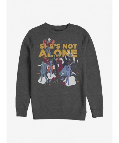 Marvel Avengers She's Not Alone Crew Sweatshirt $9.15 Sweatshirts