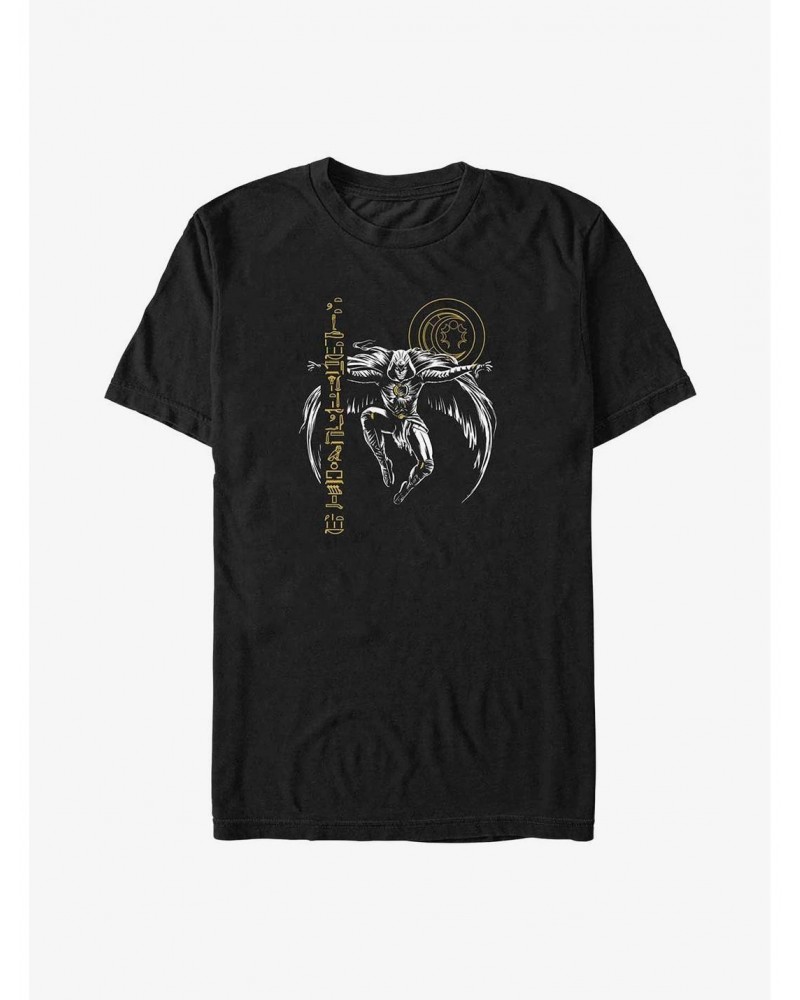 Marvel Moon Knight Glyph Jump Big & Tall T-Shirt $9.33 T-Shirts