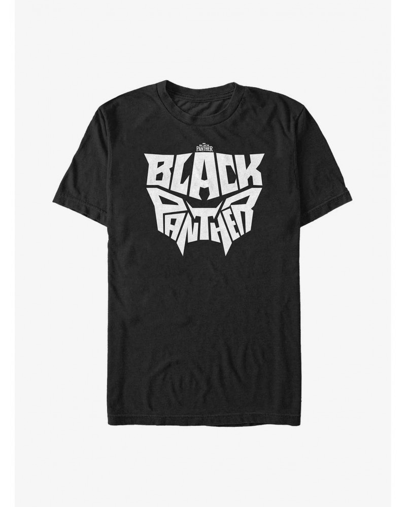 Marvel Black Panther Letter Logo T-Shirt $9.56 T-Shirts