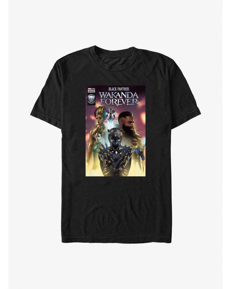 Marvel Black Panther: Wakanda Forever Shuri Comic Cover Poster T-Shirt $8.03 T-Shirts