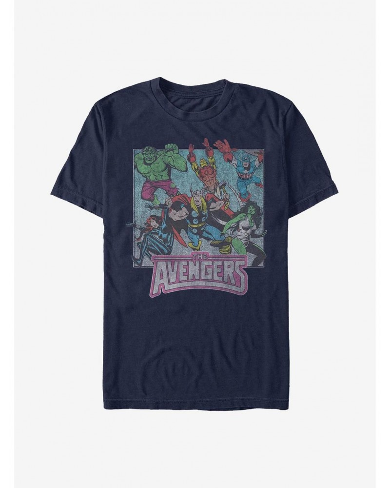 Marvel Avengers Avengers Framed T-Shirt $6.69 T-Shirts
