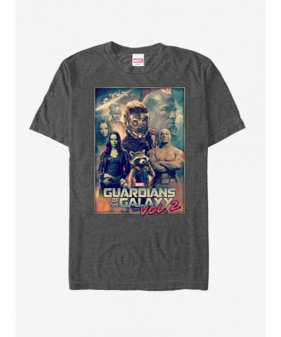 Marvel Guardians of the Galaxy Vol. 2 Team Effort T-Shirt $8.03 T-Shirts