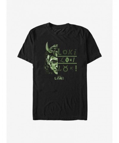 Marvel Loki Symbols T-Shirt $7.27 T-Shirts
