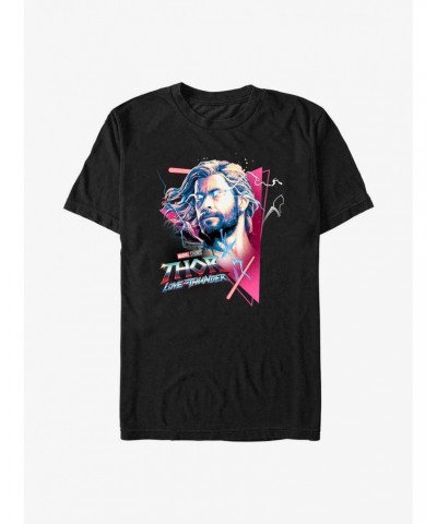 Marvel Thor: Love And Thunder Triangle God T-Shirt $7.27 T-Shirts