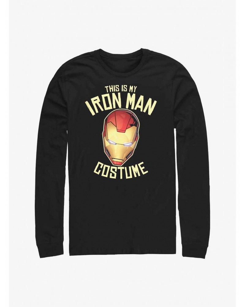 Marvel Iron Man This Is My Costume Long-Sleeve T-Shirt $9.21 T-Shirts
