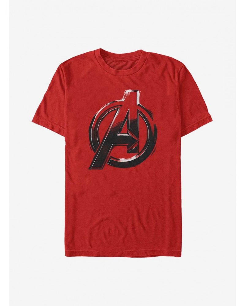 Marvel Avengers Logo Sketch T-Shirt $6.88 T-Shirts