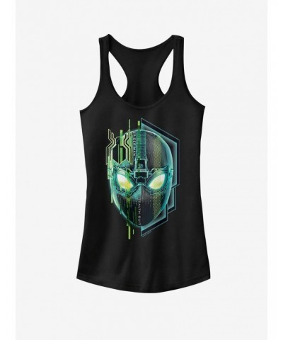 Marvel Spider-Man Far From Home Stealth Face Girls Tank $7.97 Tanks