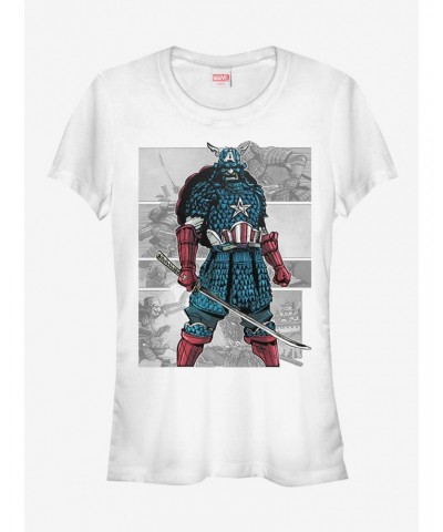 Marvel Captain America Samurai Girls T-Shirt $9.76 T-Shirts