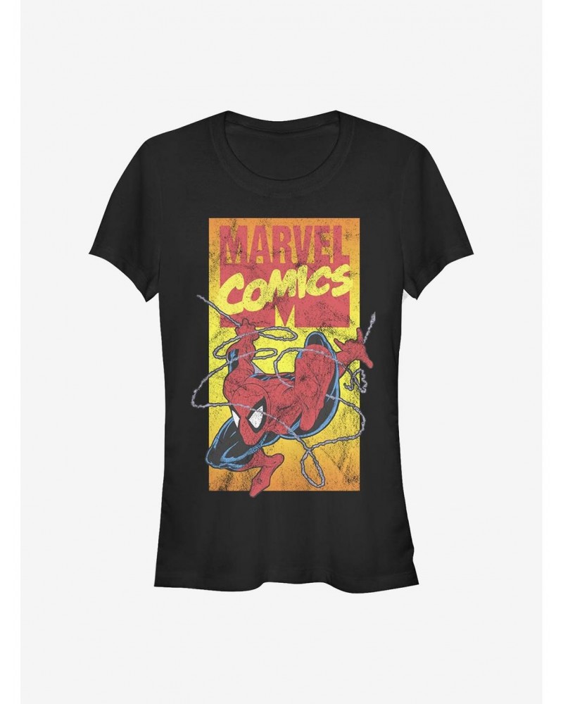 Marvel Spider-Man 90'S Spidey Girls T-Shirt $8.57 T-Shirts