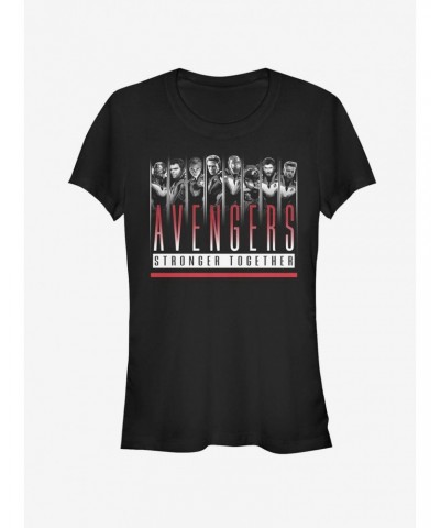 Marvel Avengers Endgame Avengers Together Girls T-Shirt $6.97 T-Shirts