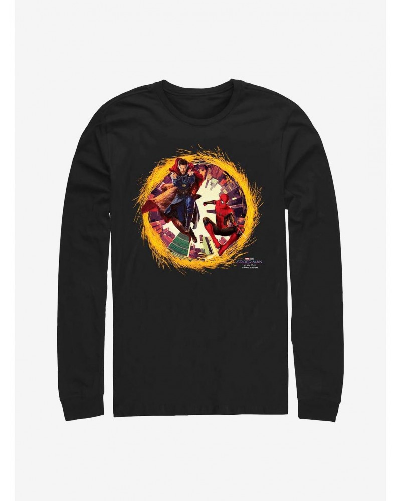 Marvel Spider-Man Spidey Doctor Strange Portal Long-Sleeve T-Shirt $9.21 T-Shirts