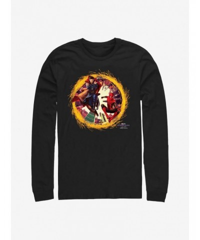 Marvel Spider-Man Spidey Doctor Strange Portal Long-Sleeve T-Shirt $9.21 T-Shirts