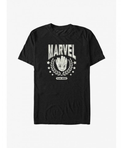 Marvel Guardians of the Galaxy Team Groot Collegiate Big & Tall T-Shirt $10.05 T-Shirts