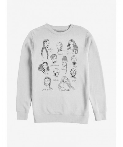 Marvel Strong Leaders Crew Sweatshirt $11.81 Sweatshirts