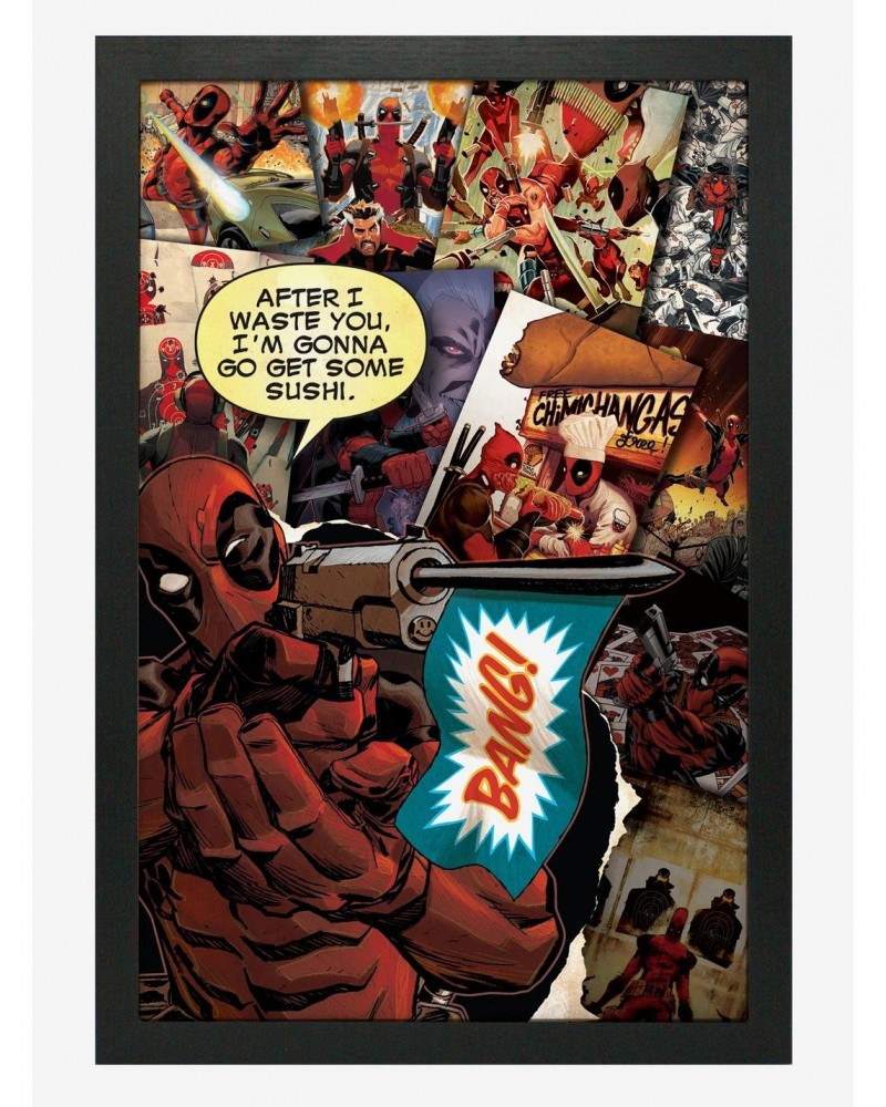 Marvel Deadpool Collage Poster $10.46 Posters