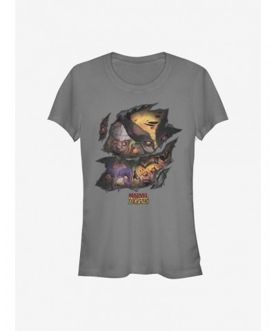 Marvel Zombies Zombie Scratch Girls T-Shirt $9.76 T-Shirts