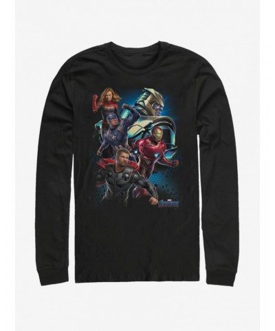 Marvel Avengers: Endgame Thanos Enemies Long-Sleeve T-Shirt $8.69 T-Shirts
