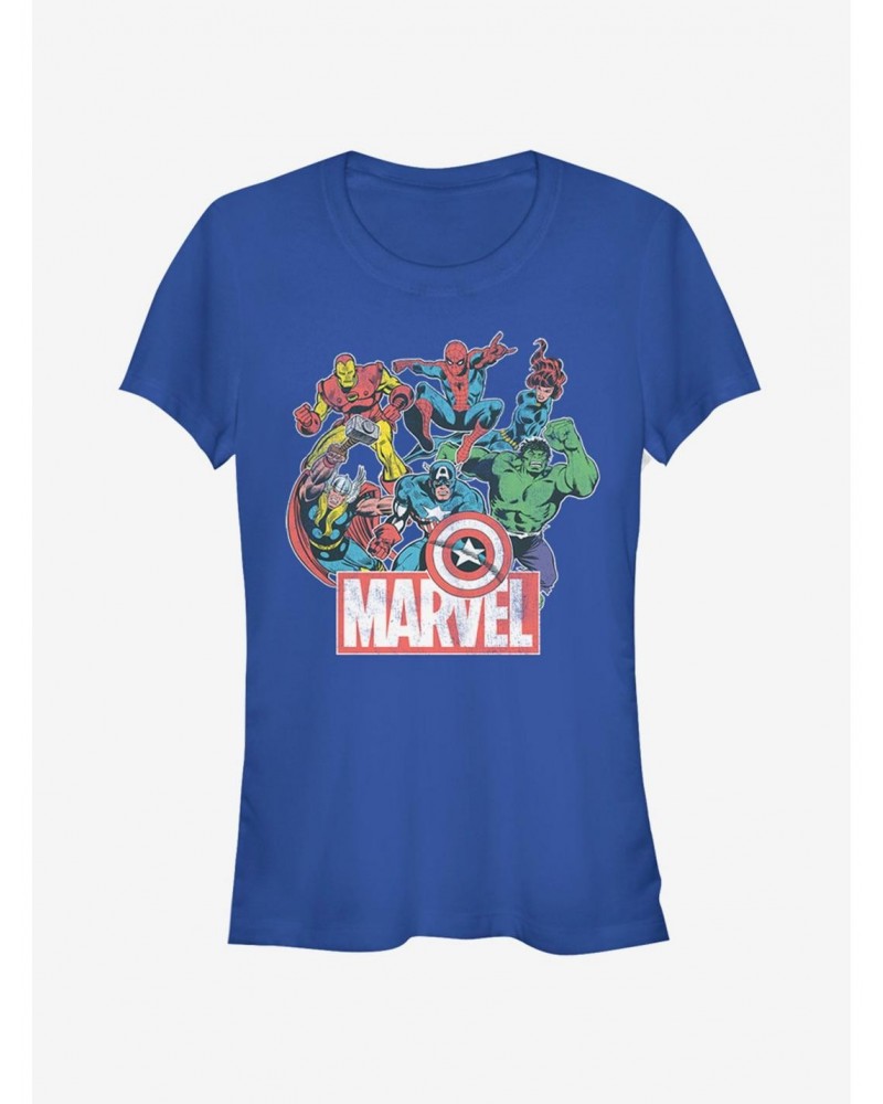 Marvel Spider-Man Heroes of Today Girls T-Shirt $6.57 T-Shirts