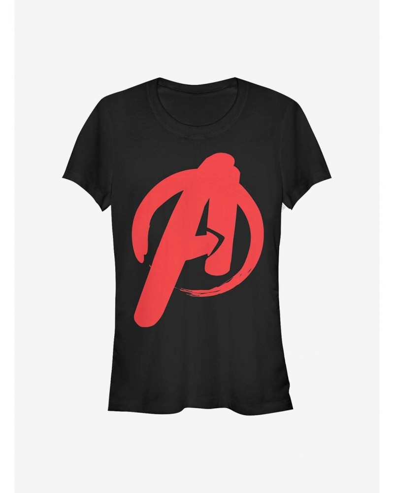 Marvel Avengers Avenger Paint Girls T-Shirt $8.37 T-Shirts