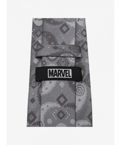 Marvel Avengers Paisley Icons Print Tie $21.73 Ties