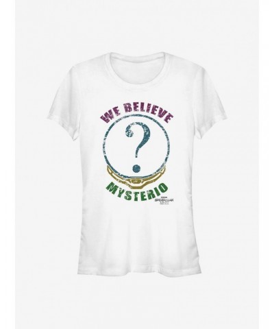 Marvel Spider-Man We Believe Mysterio Girls T-Shirt $7.77 T-Shirts