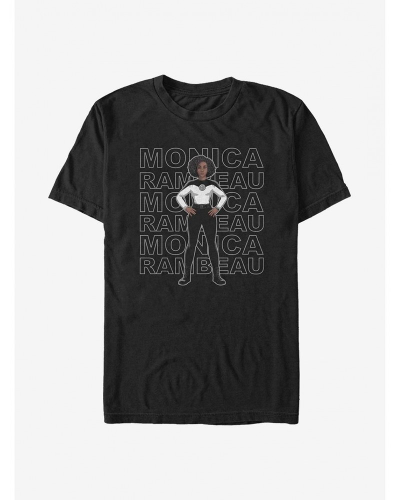 Marvel WandaVision S.W.O.R.D Agent Monica Stack T-Shirt $8.80 T-Shirts