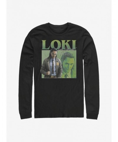 Marvel Loki Time Variant Authority Long-Sleeve T-Shirt $8.95 T-Shirts
